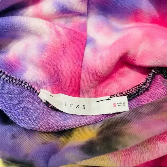 Lush - Tie Dye Mock Neck Sweater - Picture 8 of 10